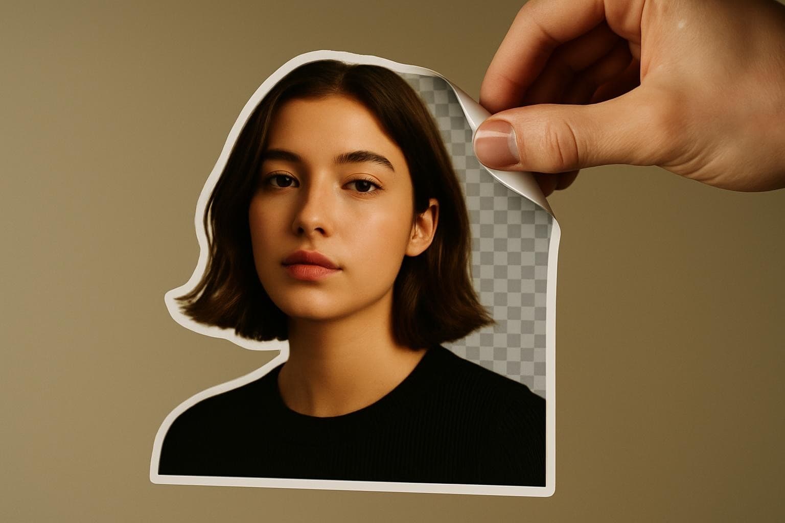 How to Remove Checkered Background