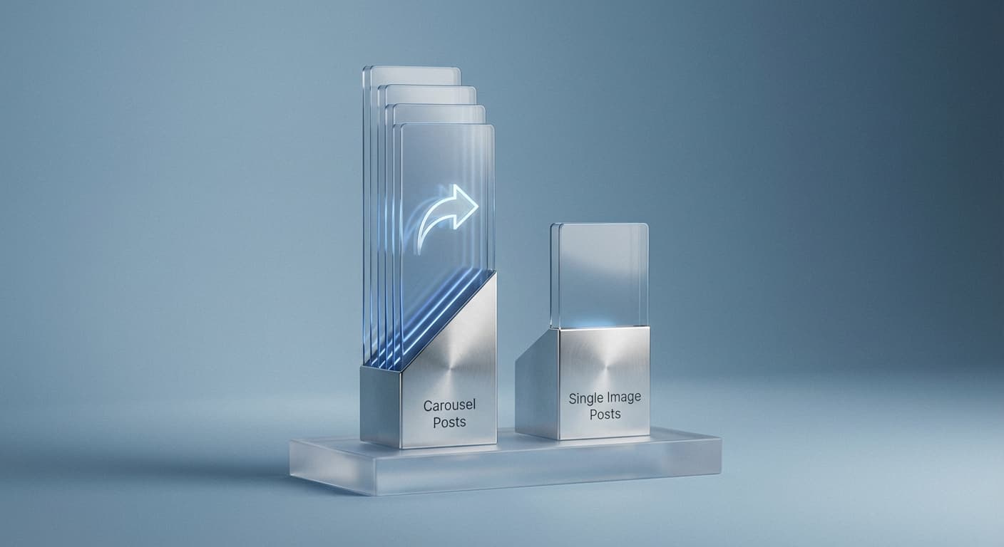 Carousels Outperform Single Images