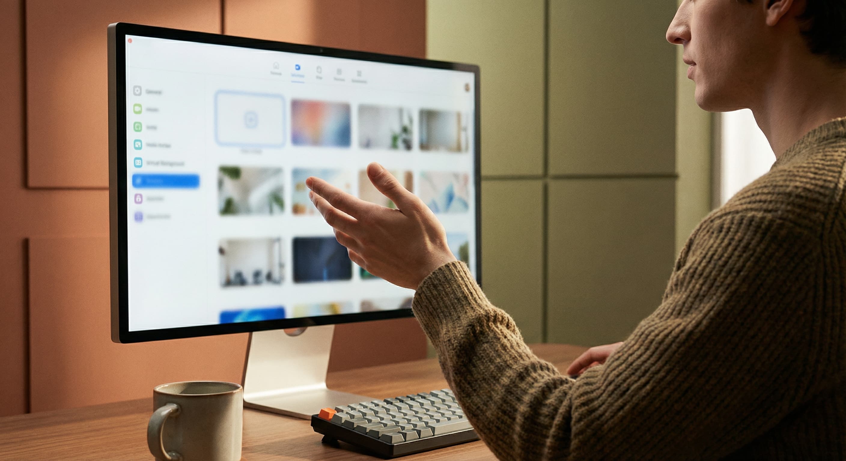 Resize Your Virtual Background