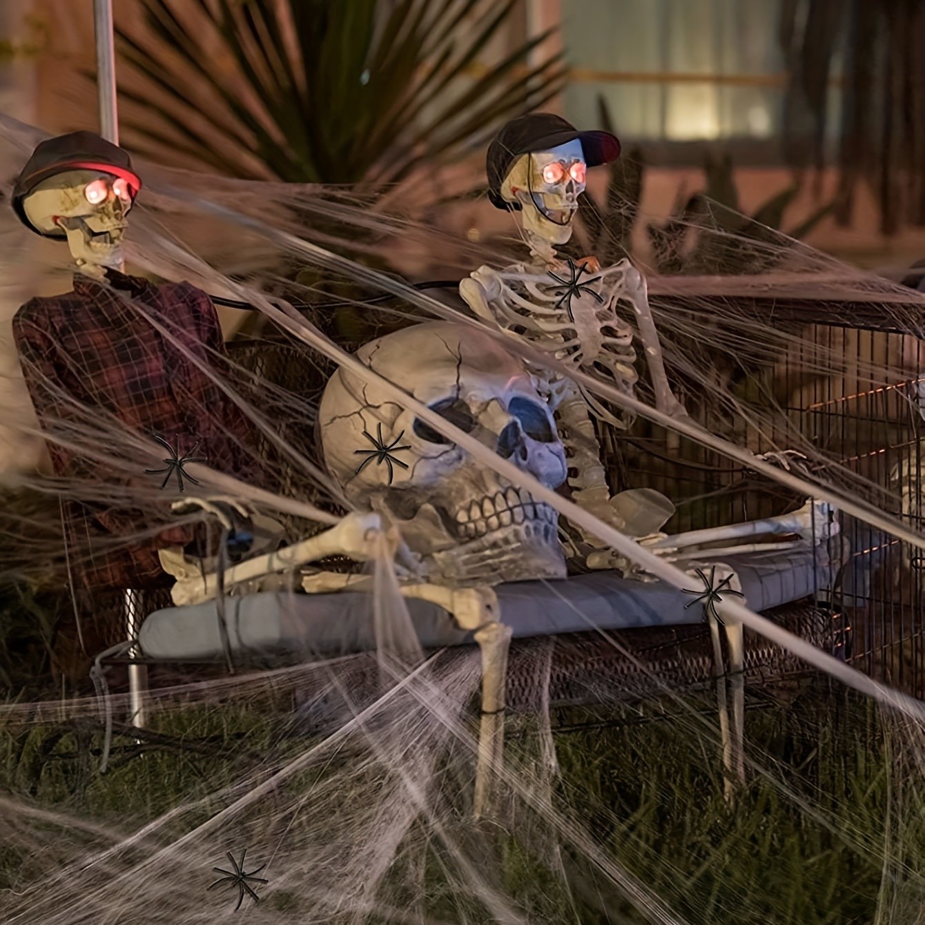 Halloween Spider Web Decoration Banner 2
