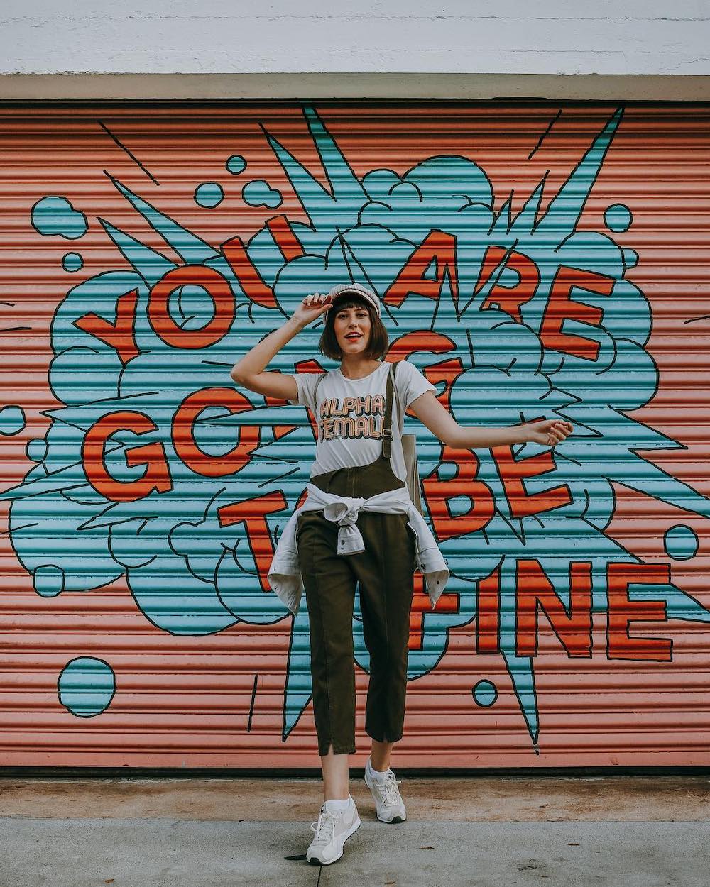 You Are Going To Be Fine Mural - @dazey_la Instagram